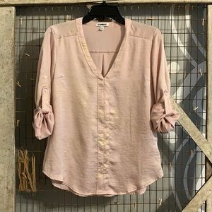 Beautiful pink with gold shimmer express top small